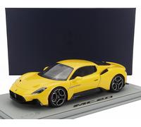 BBR 1/18 MASERATI MC20 2020 GIALLO MODELLISMO MODELLINO STATICO DIECAST