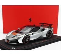 BBR 1/18 MODELLINO AUTO STATICO FERRARI SF90 XX STRADALE 2024 CON VETRINA