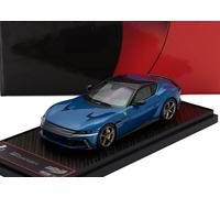 BBR 1/43 FERRARI 12CILINDRI COUPE V12 830CV 2024 BLU CORSA MODELLINO AUTO