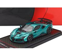 BBR 1:43 FERRARI SF90 XX STRADALE 2024 VERDE CON VETRINA MODELLINO AUTO STATICO