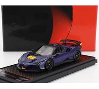 BBR 1/43 FERRARI SF90 XX STRADALE SPIDER 2024 BLU MODELLINO STATICO DIECAST