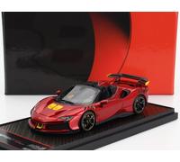 BBR 1/43 FERRARI SF90 XX STRADALE SPIDER 2024 ROSSO MODELLINO STATICO DIECAST