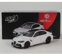 BBR Alfa Romeo Giulia GTAm white black 2021 1/64 BBRDIE6426