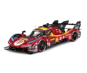 Bbr Models CS18008 - Ferrar. 499P #51 Ferrar. AF Corse 3rd Place Wec Qatar 1812Km 2025 - Scala 1/18 - modellino Auto