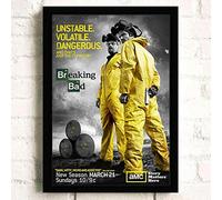 BBSJX Vintage Breaking Bad Puzzle Adulti Puzzle Jigsaw 1000 Pezzi Puzzle di Decompressione in Legno IQ Challenge Memory Game Regalo 50X75Cm,Brain Challenge Puzzle 75X50Cm