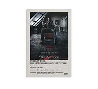 BBSYDH Pittura di opere d'arte su tela 50 * 70cm Senza Cornice Johnny Depp su Poster Canvas Wall Art Room Immagini per Camera da letto Regali Decor