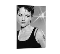 BBSYDH Poster E Stampe 40 * 60cm Senza Cornice Dolores Mary Eileen O'Riordan Burton The Cranberries Rock Band Poster e Wall Art Modern Family camera da letto Decor