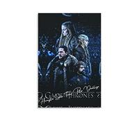 BBSYDH Poster E Stampe 60 * 80cm Senza Cornice Kit Harington Sophie Turner Peter Dinklage Tela Wall Art Soggiorno Poster Camera da letto Decor Pittura
