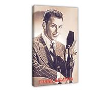 BBSYDH Quadri Su Tela 60 * 80cm Senza Cornice Frank Sinatra Cantante Attore Poster Tela Wall Art Room Immagini per Camera da letto Regali Decor