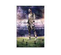 BBSYDH Quadro Su Tela 30 * 50cm Senza Cornice Gianluigi Donnarumma Associazione Calcio Milan Poster e Wall Art Modern Family camera da letto Decor
