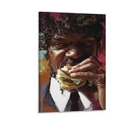 BBSYDH Quadro Su Tela 30 * 50cm Senza Cornice Pulp Fiction Jules Winnfield Film Picture Print Modern Family Bedroom Decor Posters