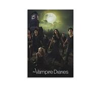 BBSYDH Quadro Su Tela 60 * 90cm Senza Cornice Paul Wesley Candice Accola Ian Somerhalder Tela Wall Art Soggiorno Poster Camera da letto Decor Pittura