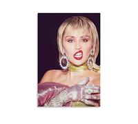 BBSYDH Stampa su tela 30 * 50cm Senza Cornice Miley Cyrus Poster Canvas Wall Art Room Pictures for Bedroom Gifts Decor