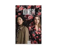 BBSYDH Tela Quadro 60 * 80cm Senza Cornice Killing Eve Poster e Wall Art Modern Family camera da letto Decor