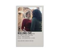 BBSYDH Tela Quadro 60 * 80cm Senza Cornice Killing Eve Poster Soggiorno Camera da letto Pittura Opera d'arte