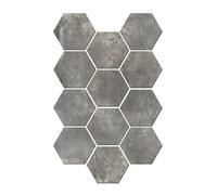 BBTISG 12 pannelli autoadesivi di assorbimento acustico, pannelli acustici esagonali, pannelli in schiuma ad alta densità, pannelli isolanti insonorizzanti per podcast, salotti, uffici (L)