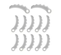 BBTISG 12 Pezzi Lame in Plastica per Decespugliatore, Lame di Ricambio per Tagliaerba Senza Fili Accessori per Prato, Giardino, Frutteto, Legno o Pastorale