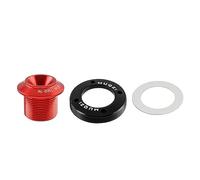 BBTISG Vite per Guarnitura Bicicletta, M18-M30 Kit di Bulloni per Braccio della Pedivella Autoestraente Kit di Bulloni Autoestraenti per SRAM Dub di Ricambio (Rosso)