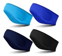 BBTO 4 Scalda Orecchie Invernali per Bambini Fasce Sportive in Pile per Inverno Paraorecchie per Corsa Sport (Colore Fresco)