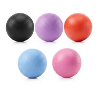 BBTO 5 Pezzi Palline da Massaggio per Rilascio Miofasciale Terapia dei Punti Trigger e Yoga Terapia Diametro 6 cm Palline Fasciali per Fascite Plantare Yoga Pilates