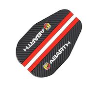 BBTUA 2 Pezzi Deflettore Anti Pioggia per Specchietto Retrovisore per Abarth 595 Abarth 500 Abarth 124 Spider, Parapioggia Specchietti Paraspruzzi Accessorio Auto