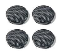 BBTUA 4 Pezzi Coprimozzo Auto per Audi A1 A3 RS3 A4 A5 A6 A7 RS7 A8 Q3 Q5 Q7 R8 S, Copricerchi Centrale Coprimozzi Copri Badge Coprimozzo Ruota Centrale,B