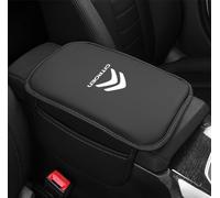 BBTUA Cuscino Bracciolo Auto per Citroen Berlingo III M 2018-2025, Memory Foam Copribracciolo Ecopelle con Tasche Laterali e Fondo Antiscivolo,Black
