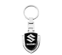 BBTUA Portachiavi Auto per Suzuki Vitara Brezza 2020-, Portachiavi Personalizzato Multifunzione Uomo Donna Key Chain Accessori per Auto,A