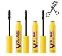 BBubble Mascara, A Prova Di Sbavature E Resistente All'acqua Per Lunghezza E Volume, Vegano E Senza Crudeltà, Migliora Il Look Naturale (3pcs)