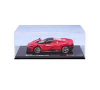 2022 Ferrari Daytona SP3 + Vitrina Baby Blue 1:18 Bburago Signature Series 16920
