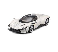 Ferrari Daytona SP3 Modellino Auto Bianca 1:18 Bburago Signature