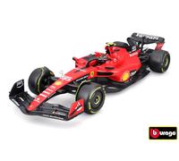 Bburago 1:18 Scuderia Ferrari SF-23 Formula 1 (2023) Carlos Sainz con figurina del pilota