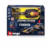 Bburago 1:24 2023 Race Oracle RB19 Model Kit con casco, Verstappen #1