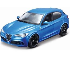 Bburago 1:24 Alfa Romeo Stelvio (2017), nero