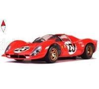 BBURAGO 1/24 FERRARI- 330P4 4.0L V12 SPIDER TEAM FERRARI SPA N 23