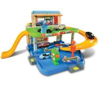 Bburago 15630039 - Auto Service, Parcheggio garage con un veicolo, scala 1:43 [Importato da Germania]
