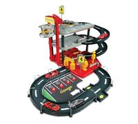 Bburago 15631204 - Parcheggio Ferrari incl 2 auto 1:43