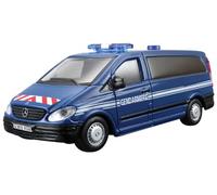 Bburago 15632009 - Modellino di MB Vito della polizia, scala 1:50