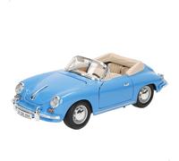 PORSCHE 356 B Cabriolet - 1961 - blue - Bburago 1:18