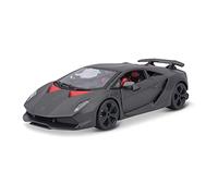 Bburago 18-21061 - Lamborghini Sesto Elemento, Colore: grigio metallizzato