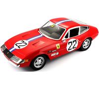 Bburago 18-26303 Modellino Ferrari 365 GTB4 Competzione 1a serie (Scala 1:24)