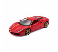 Bburago 18-26563 - Modellino Auto - Ferrari F488 GTB ( Rosso,Scala 1:24 )