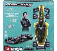 Bburago 18-28506 F1 KIT Mercedes AMG W14E mit Helm, #44 Hamilton 1:24 Automodel