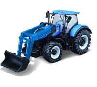 Bburago 18-31632 - Trattore - New Holland T7.315 con Caricatore Frontale (10cm)