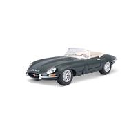Bburago 1812046 Gold Jaguar "E" Cabriolet (1961) - Modellino in scala 1:18