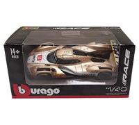 Bburago 1860057P3 Modello Auto Porsche 963 Team Jota Hertz 12 Scala 1:43