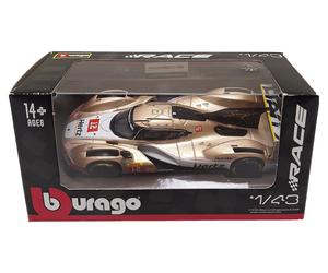 Bburago 1860057P3 Modello Auto Porsche 963 Team Jota Hertz 12 Scala 1:43