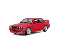 Bburago - 1988 BMW Serie 3, Auto Diecast in Scala 1:24, Rosso, Età 3+ Anni