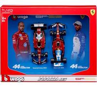 Bburago: 2 Pack F1 Ferrari Sf-25 #44 Hamilton 1:43 - AA.VV.