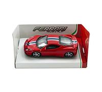 Bburago 31163R Ferrari 458 Special 2015 - Scala 1/43, Rosso/Blu/Bianco